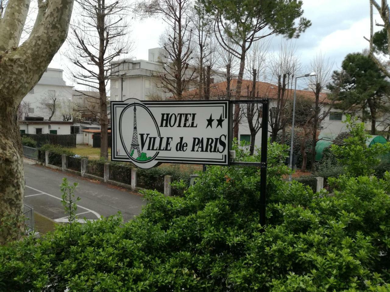 Hotel Ville De Paris Riccione Exteriör bild