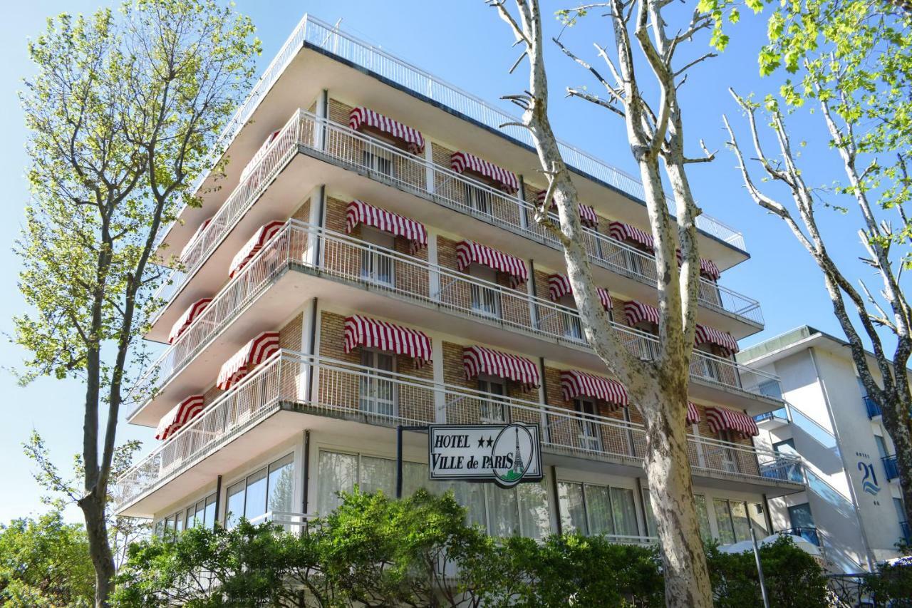 Hotel Ville De Paris Riccione Exteriör bild